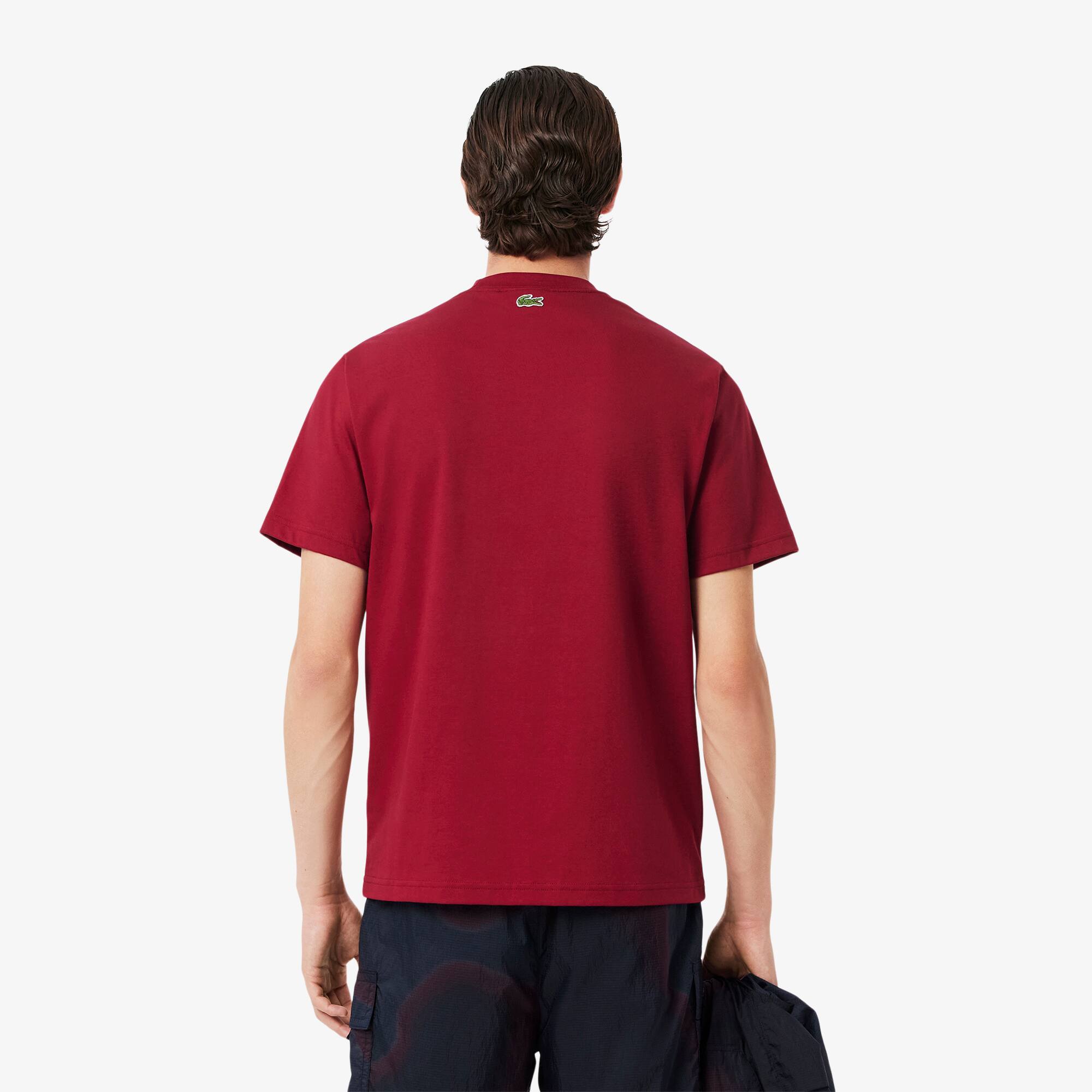 Men's Printed Cotton T-Shirt - T-shirts - New In 2026 | Lacoste
