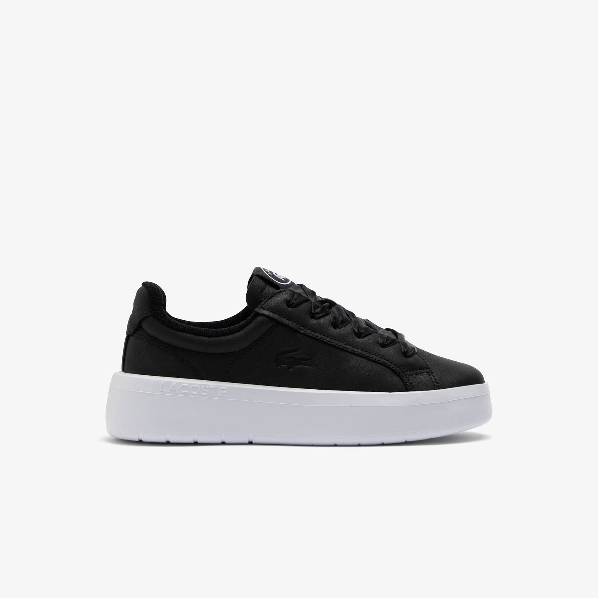 Lacoste Sneakers Carnaby Platform Lite De Piel Para Mujer Negro