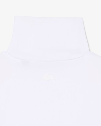 Runway High Neck Printed Stretch T-shirt