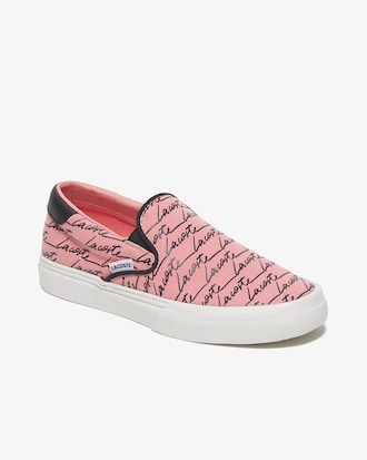 Women's Jump Serve Canvas Print Slip-On