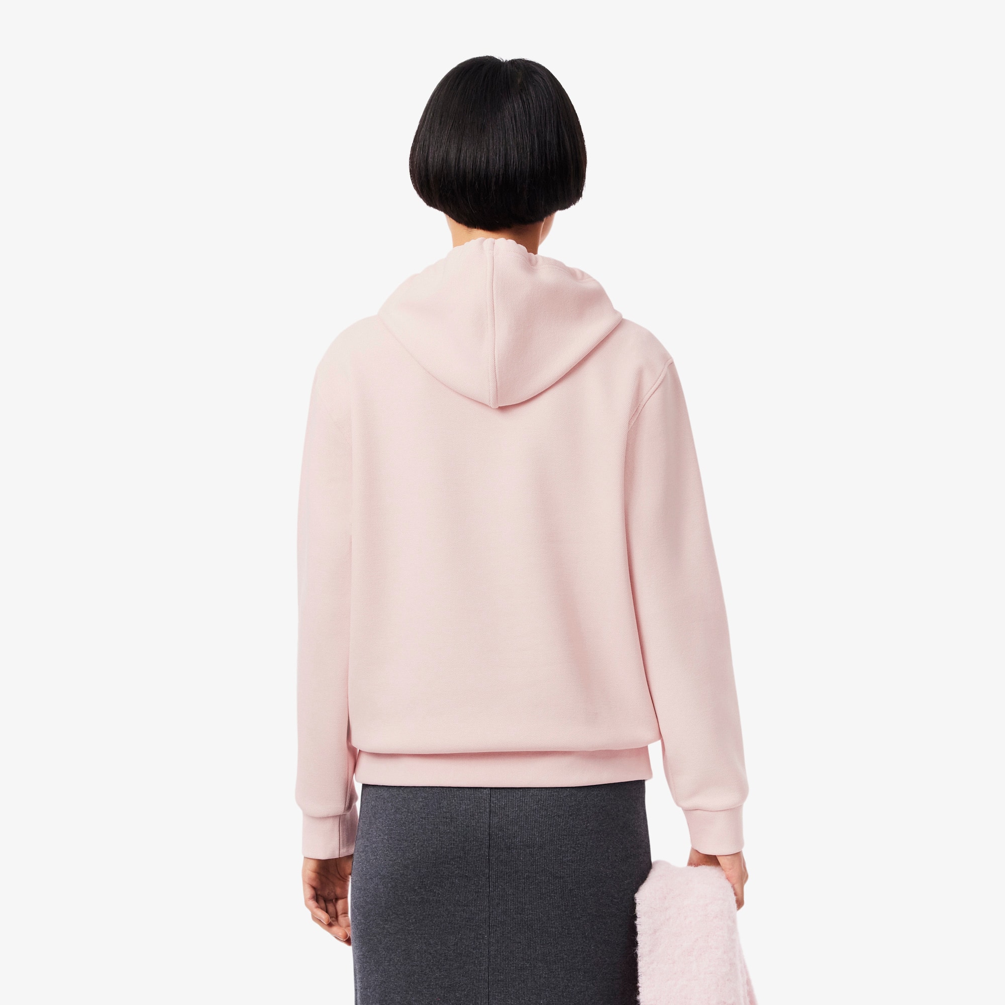 Women's Piqué Hoodie - Sweaters & Sweatshirts - New In 2026 | Lacoste
