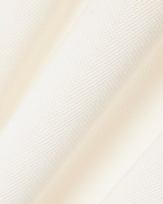 Runway Slim Fit Beaded Crocodile Silk Polo Shirt