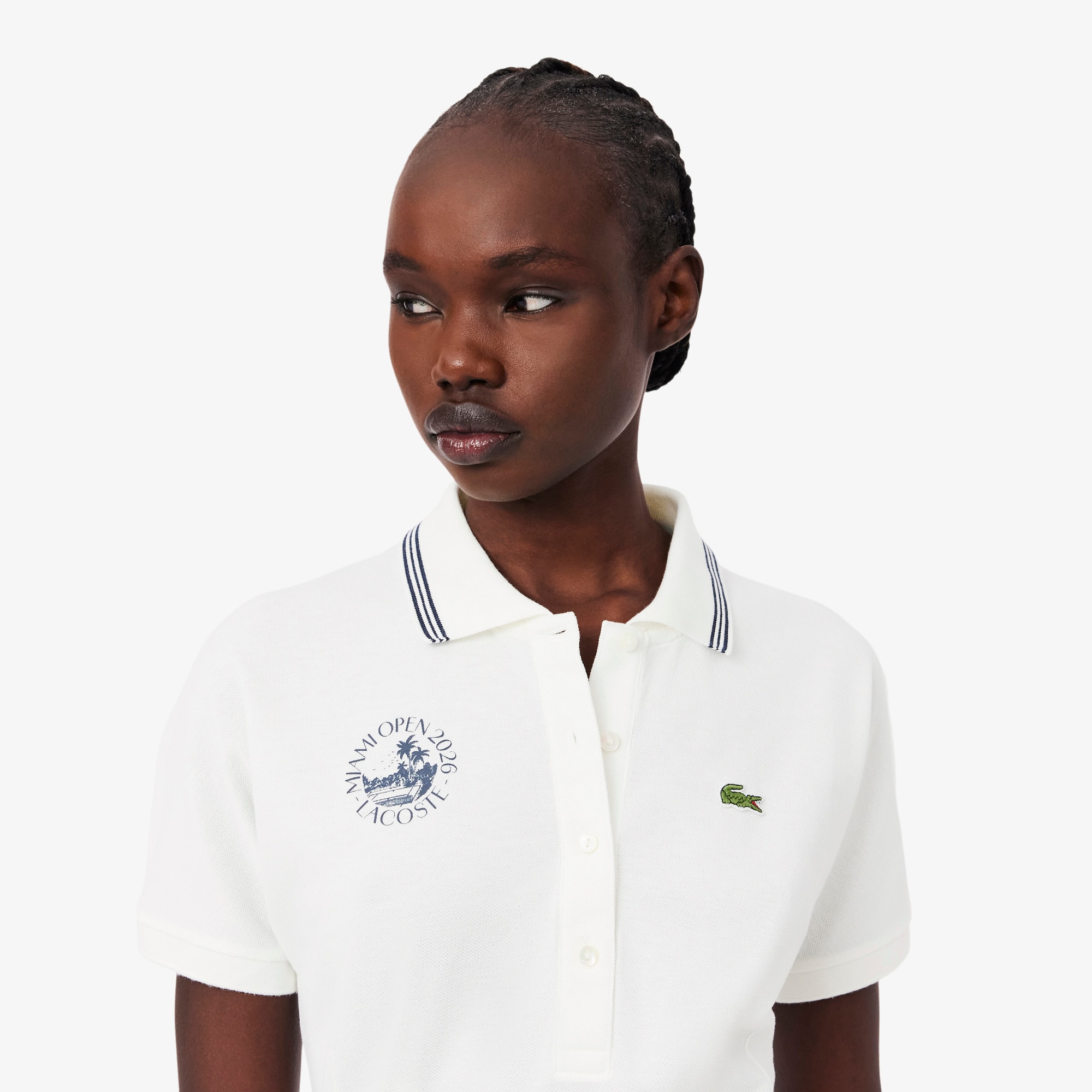 Miami Open Edition Polo Collar Dress