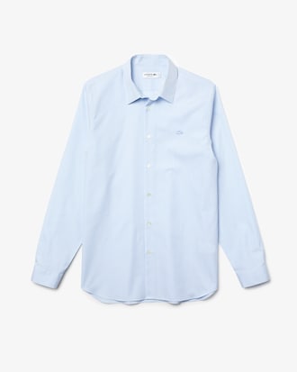 Chemise regular fit en popeline de coton premium &agrave; carreaux