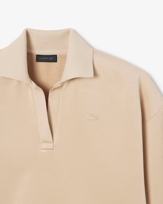 Women's Runway Boxy Polo Collar Sweatshirt