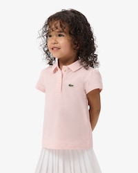 Scallop Collar Mini Piqu&eacute; Polo Shirt