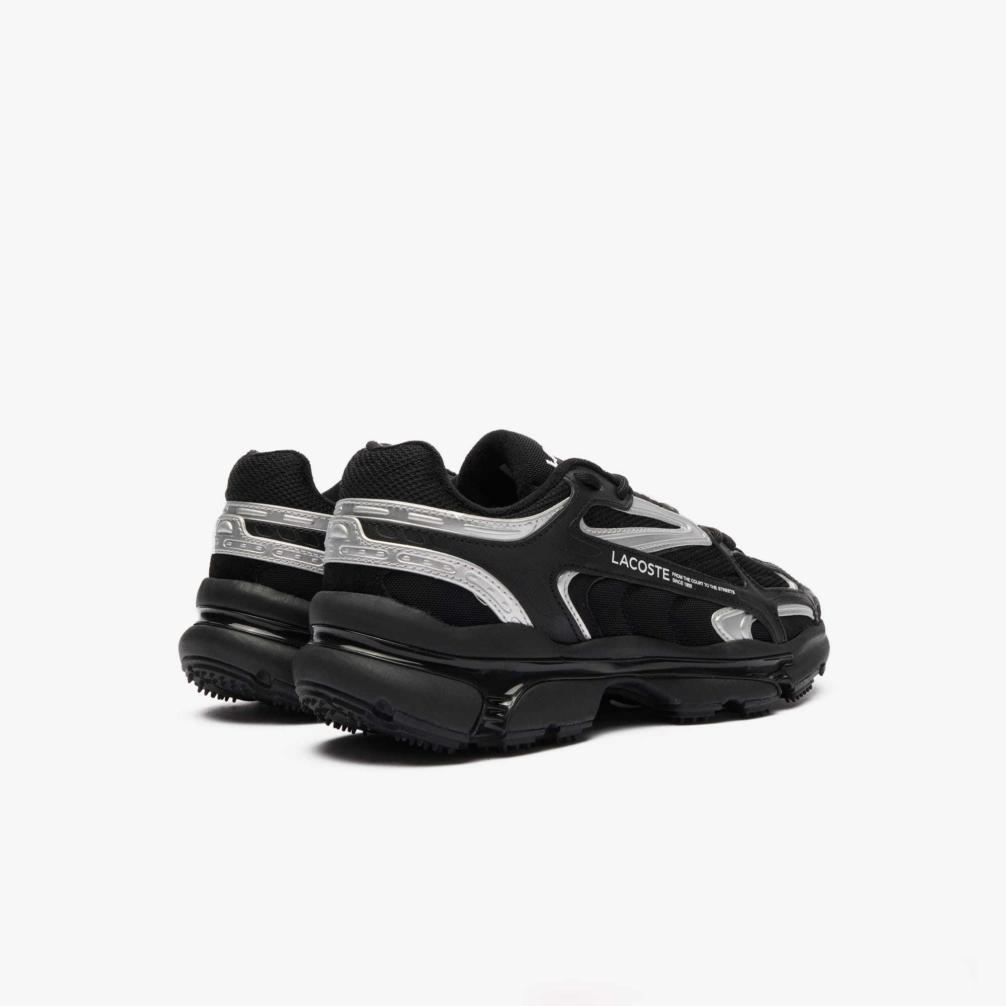 スニーカー LACOSTE SNEAKER (E02076 02H) スニーカー LACOSTE Men Sneakers E02076 02H BLACK Lacoste