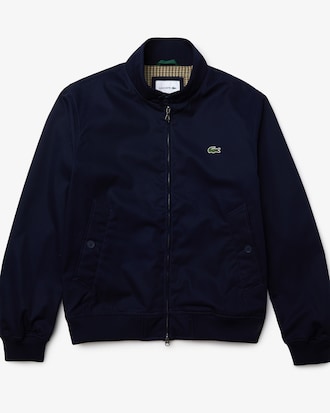 Men&rsquo;s Water-Resistant Cotton Zip Jacket