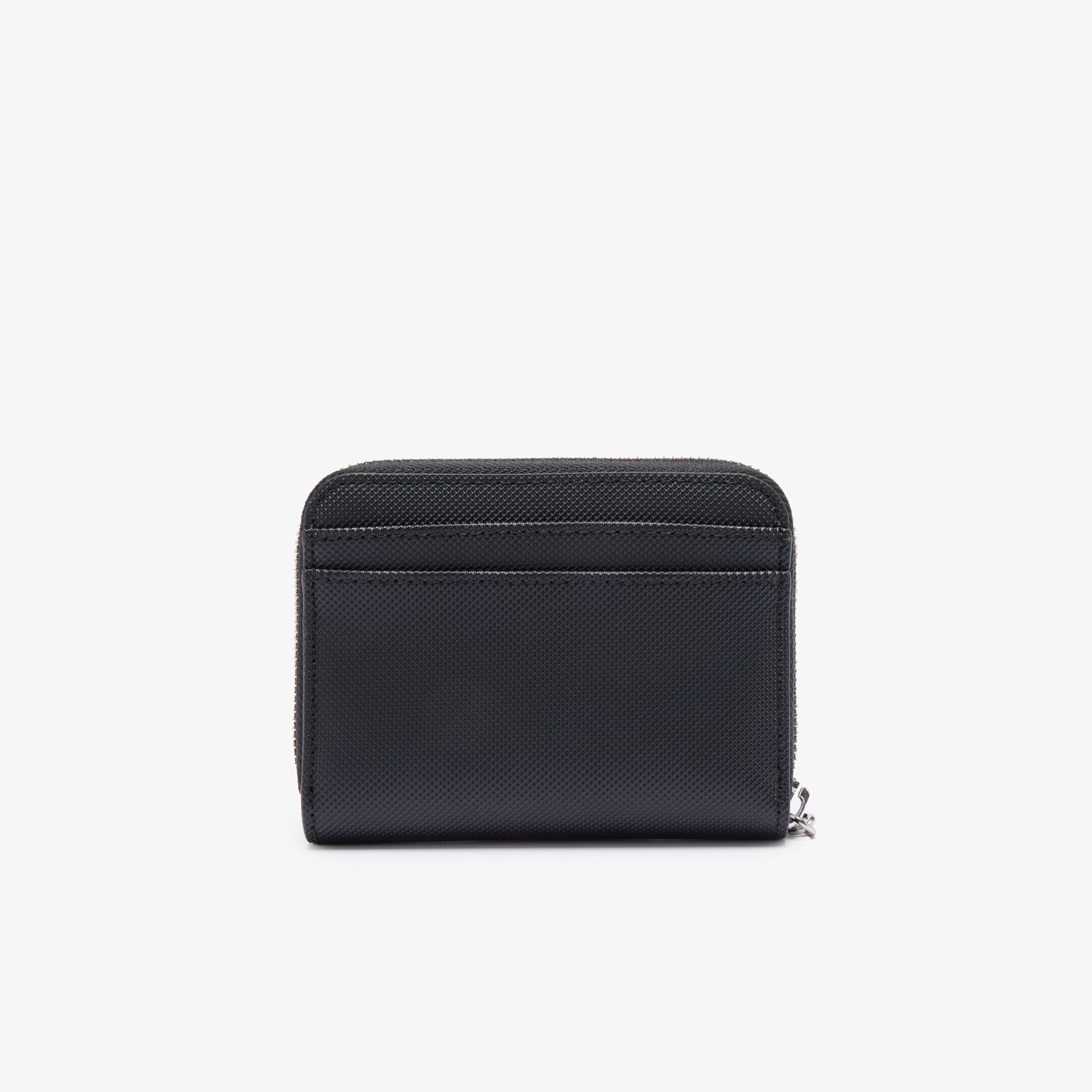 小物 DECi Small Round Zip Wallet BLACK Small Round Zip Wallet | DECi