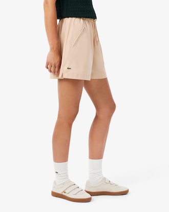 Oversized Taffeta Shorts