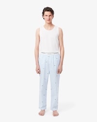 Printed Striped Cotton Pyjama Bottoms