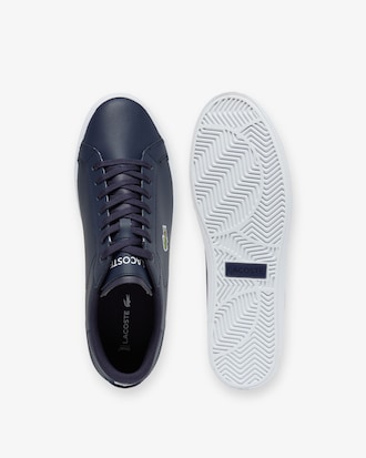 Men's Powercourt Graphic Leather Sneakers