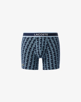 Men's Stretch Cotton Monogram Boxer Briefs