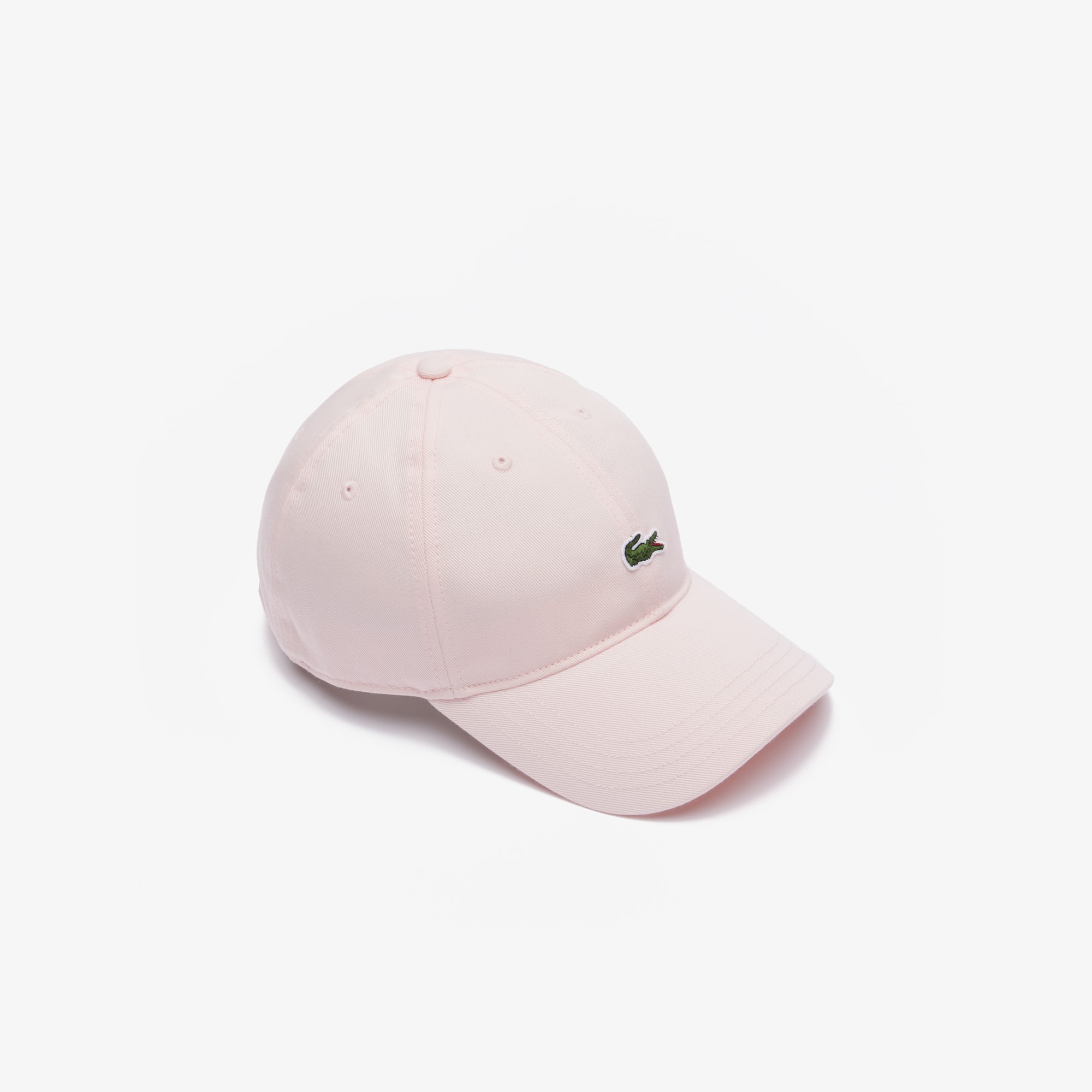 Lacoste Unisex Cotton Twill Cap - One Size In Pink