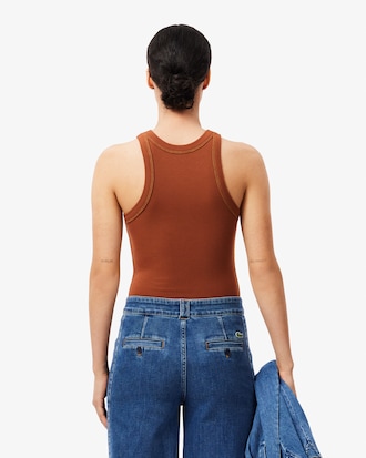 Women's Slim Fit Ribbed Modal Tank Top