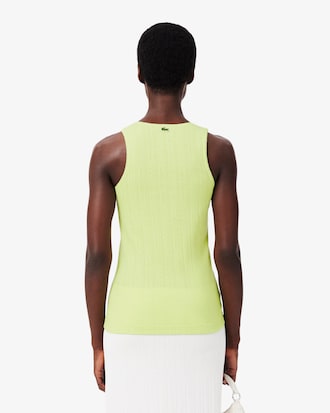 D&eacute;bardeur slim fit coton maille pointelle