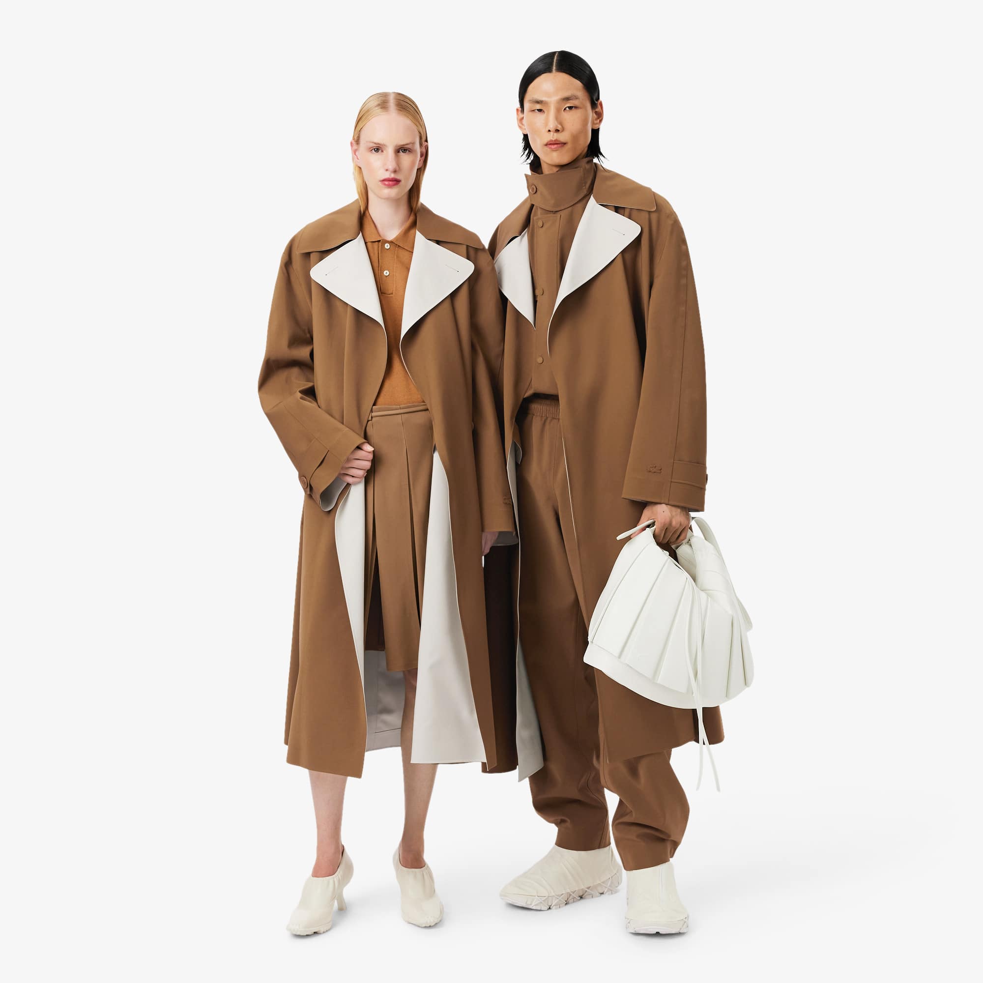 Runway Wool Blend Trench Coat - Jackets & Coats - New In 2026