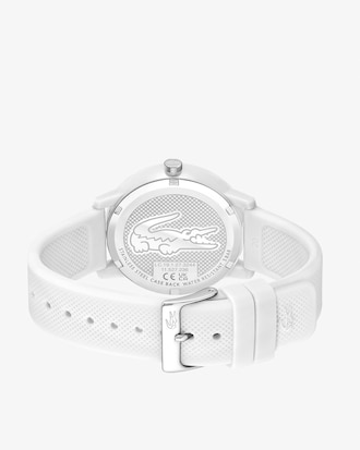 Men's Lacoste.12.12 Crocodile 3 Hand Silicone Watch