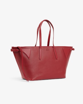 Runway Grain Leather Tote Bag