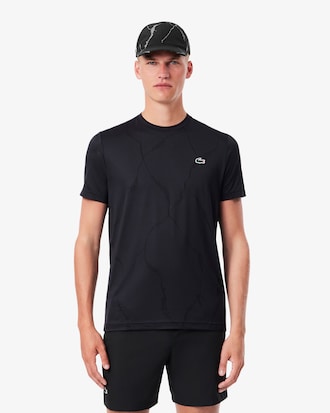 T-shirt Tennis Ultra Dry jacquard crocodile