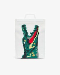 Runway Embossed Crocodile Tote