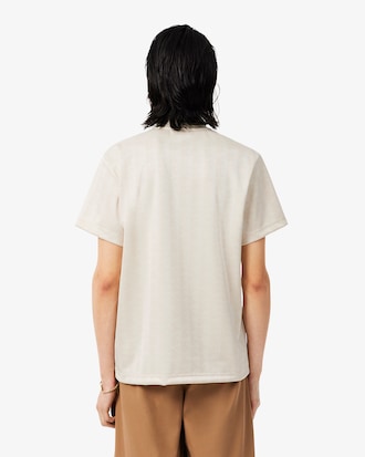 Polo de Jacquard de Corte Cl&aacute;sico con Monogram