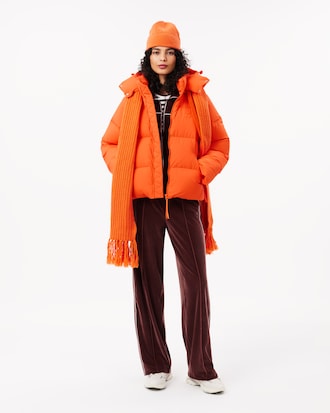 Women's Relaxed Fit Hooded Down Jacket