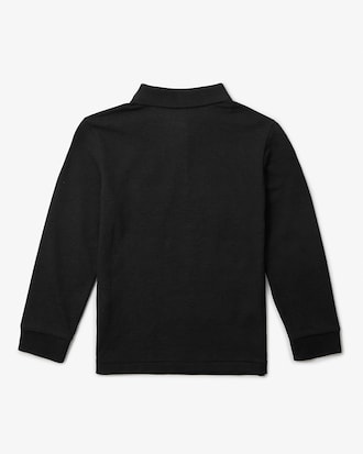 Boys' Long Sleeve Piqu&eacute; Polo