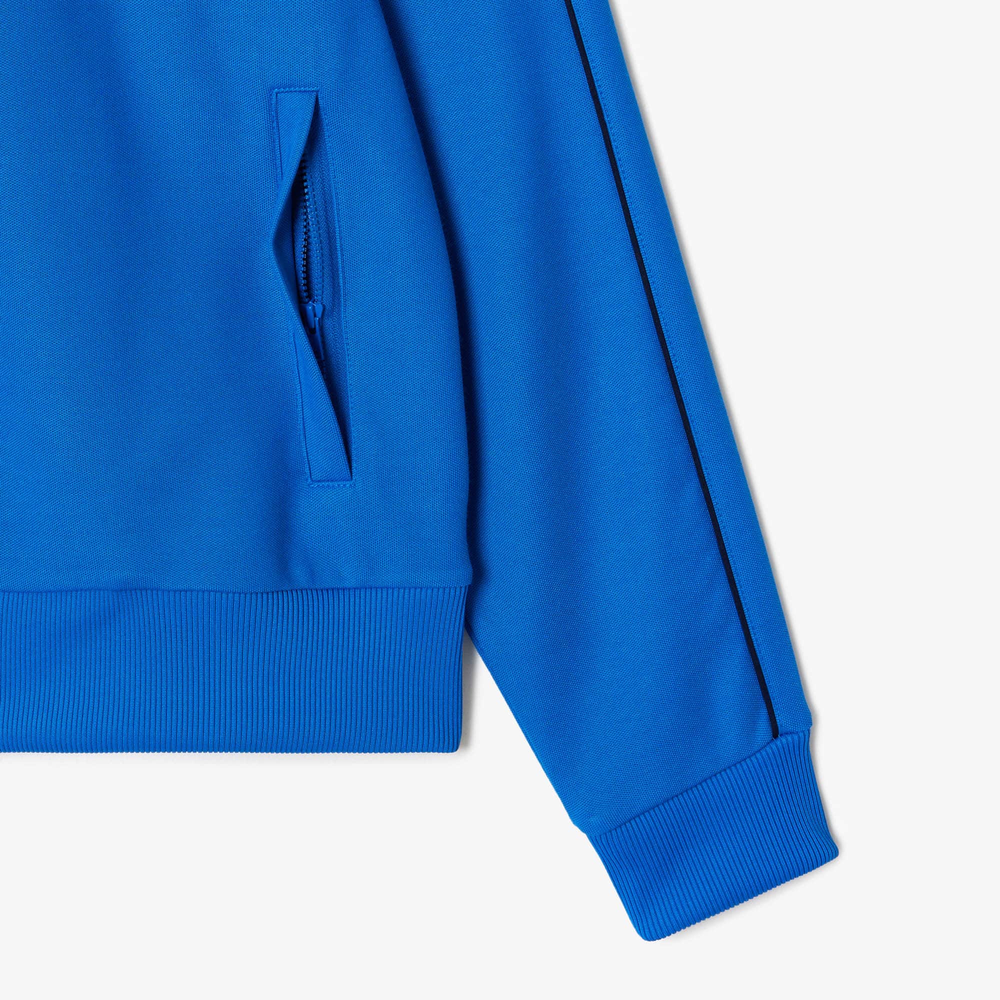 Men's Paris Piqué Zip-Up Track Jacket - Sweaters