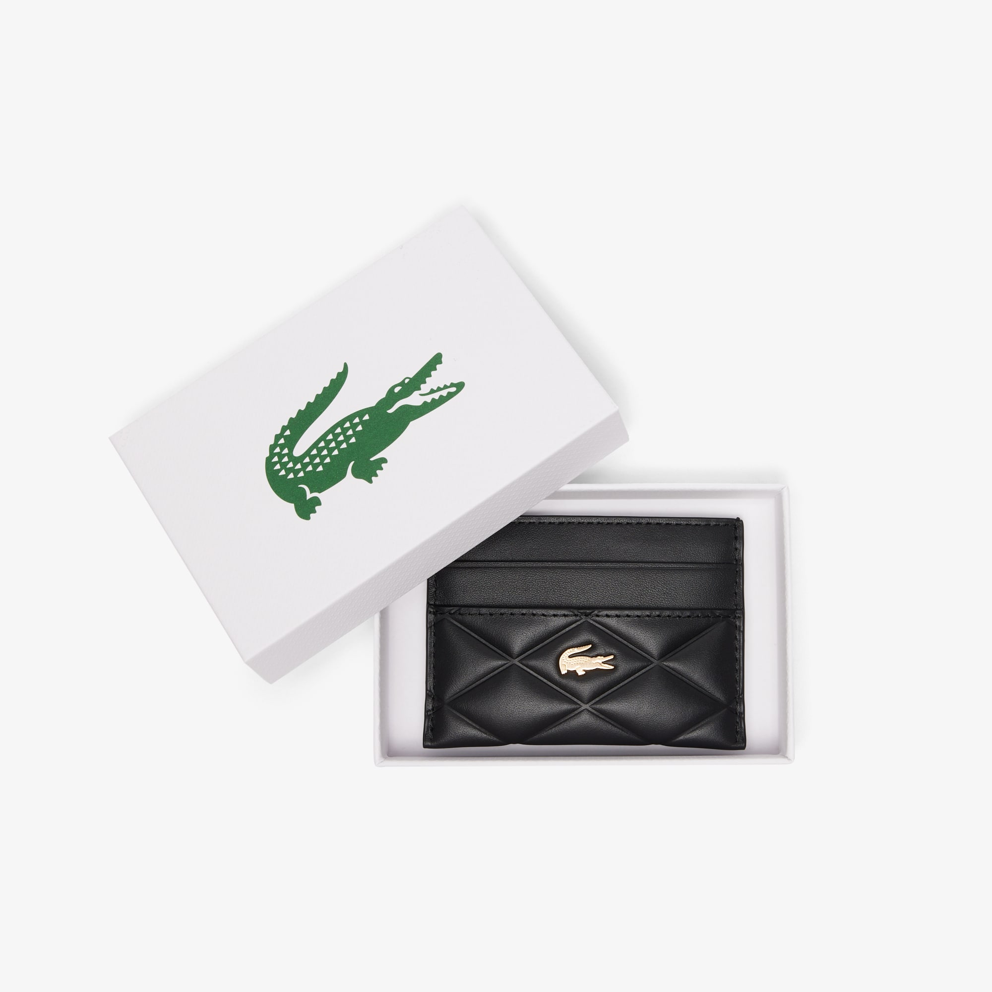Crocodelle Leather Cardholder - Bags - New In 2026 | Lacoste