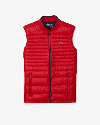 Chaleco Lacoste SPORT para Golf ultraligero y resistente al agua para hombre