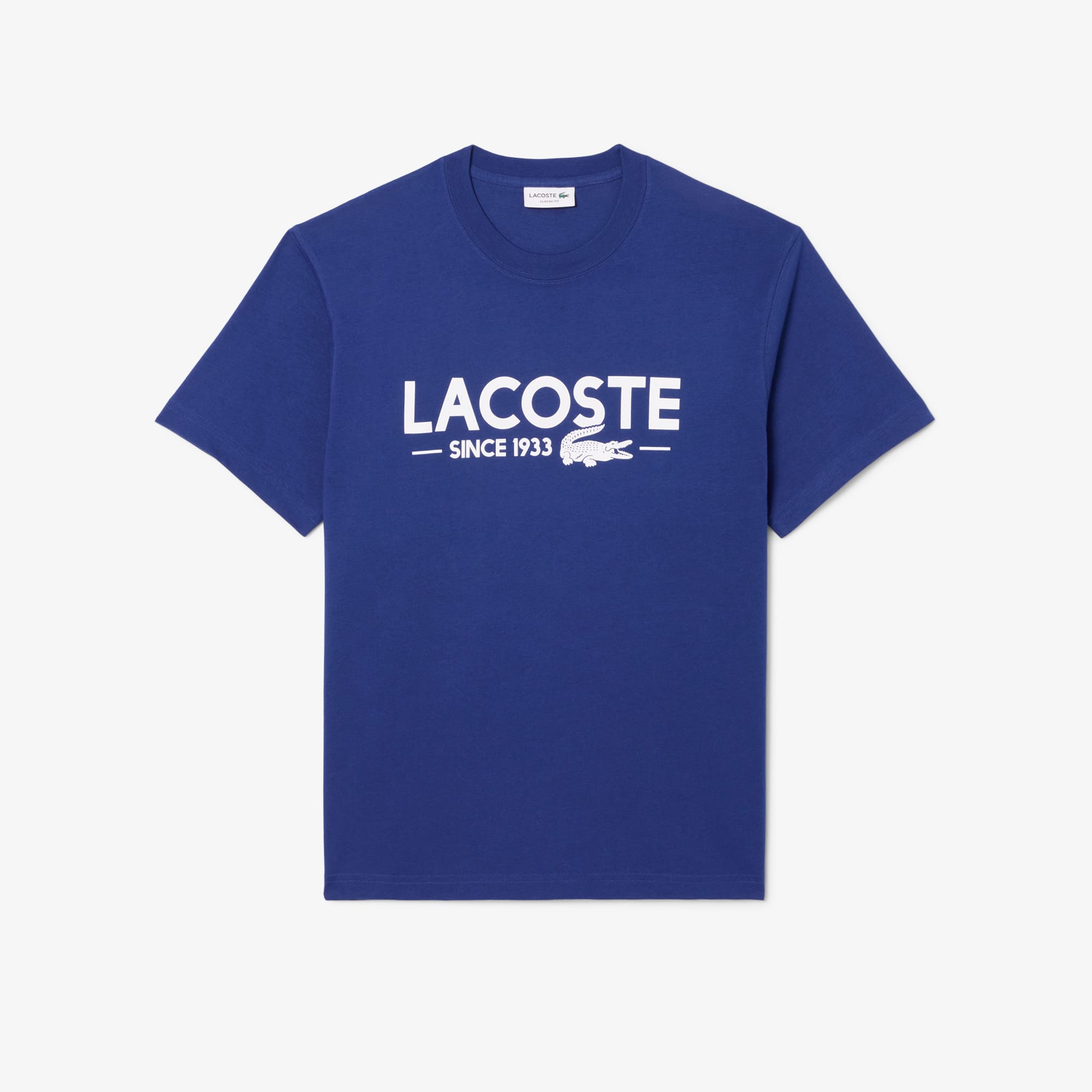 Men's Printed Cotton T-Shirt - T-shirts - New In 2026 | Lacoste