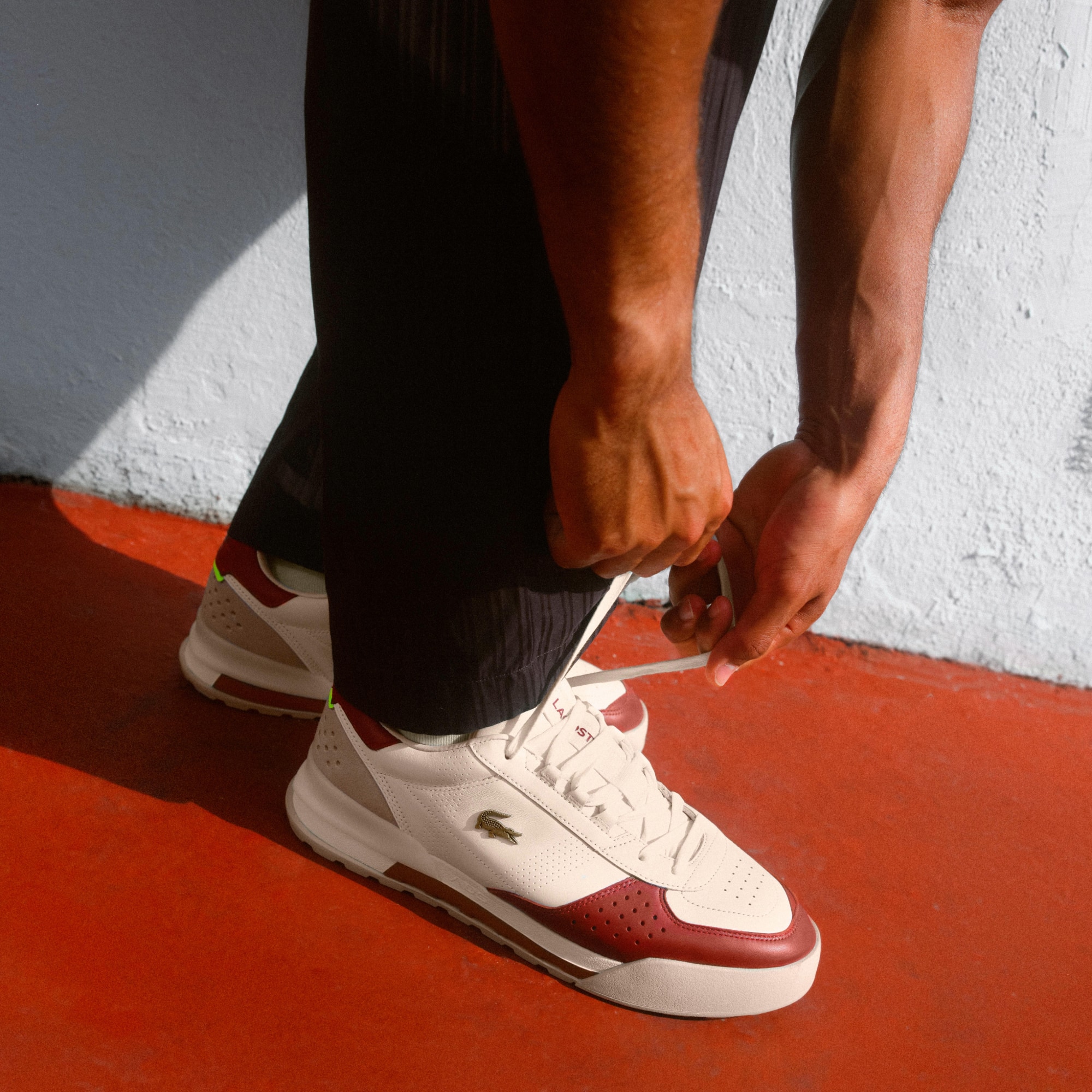 Men's Slam Break Premium Leather Sneakers