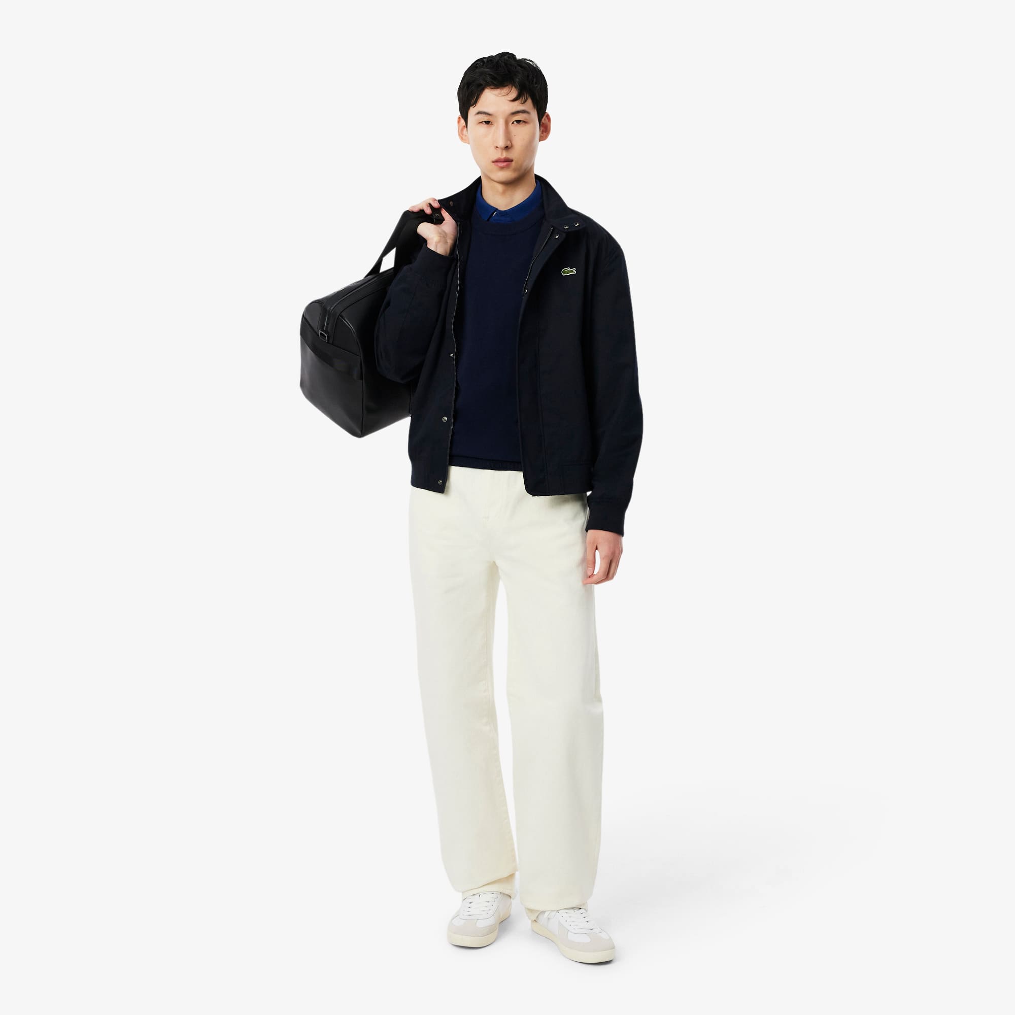 Men's Crew Neck Cotton Sweater - Sweaters & Sweatshirts - New In