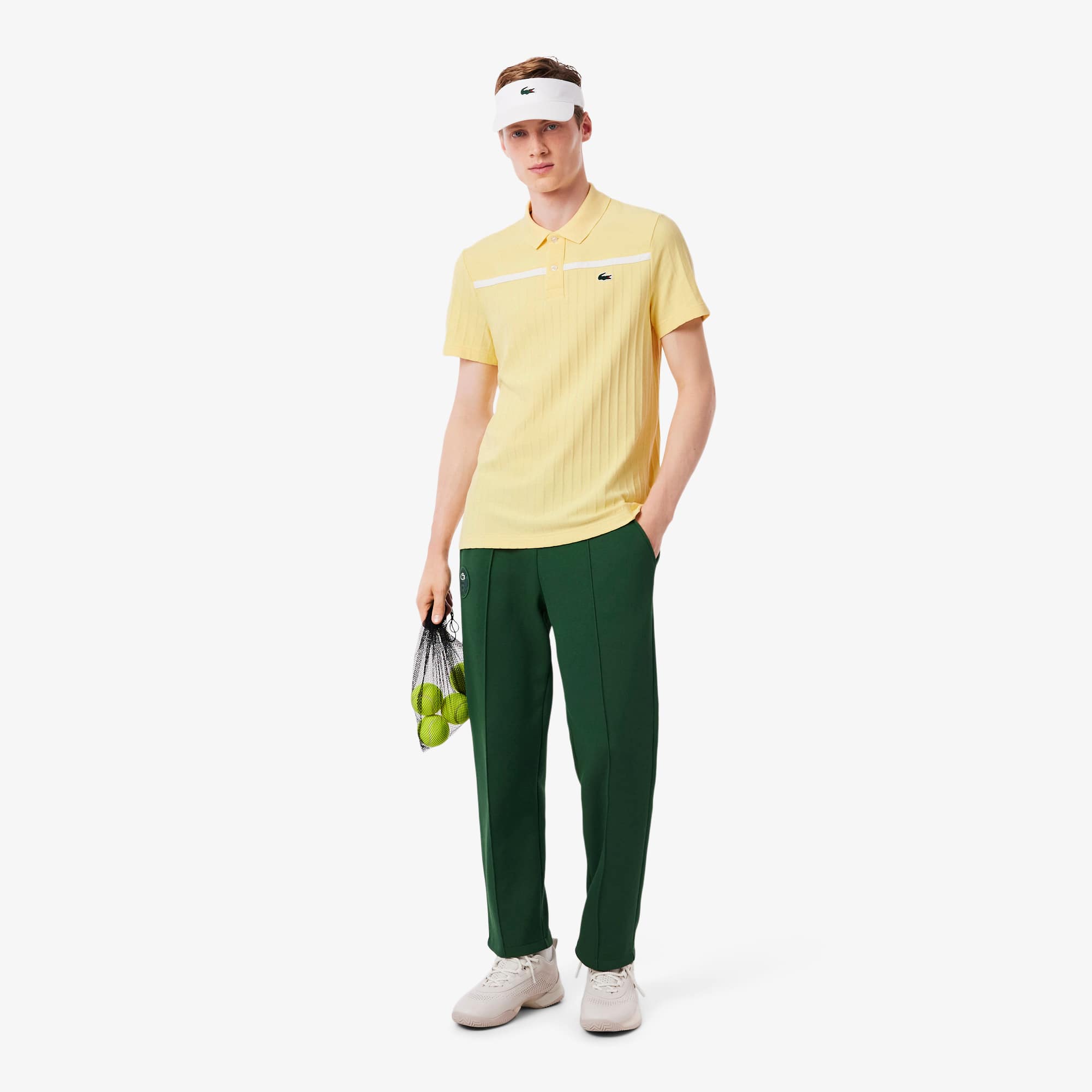 Men's Ultra Dry Badge Accent Tennis Heritage Polo - Polo Shirts