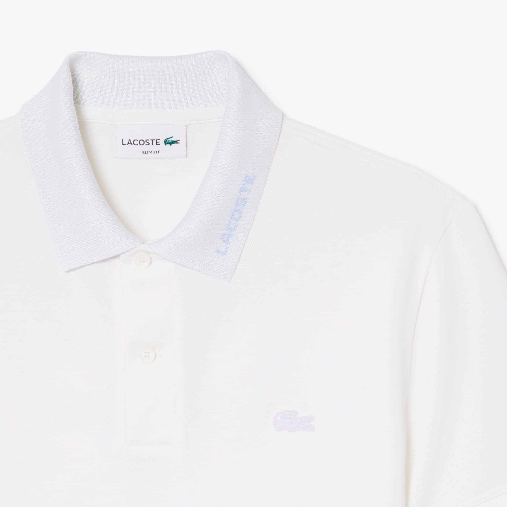 Slim Fit Branded Piqué Polo - Polo Shirts - New In 2026 | Lacoste