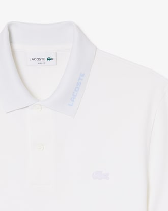 Slim Fit Branded Piqu&eacute; Polo