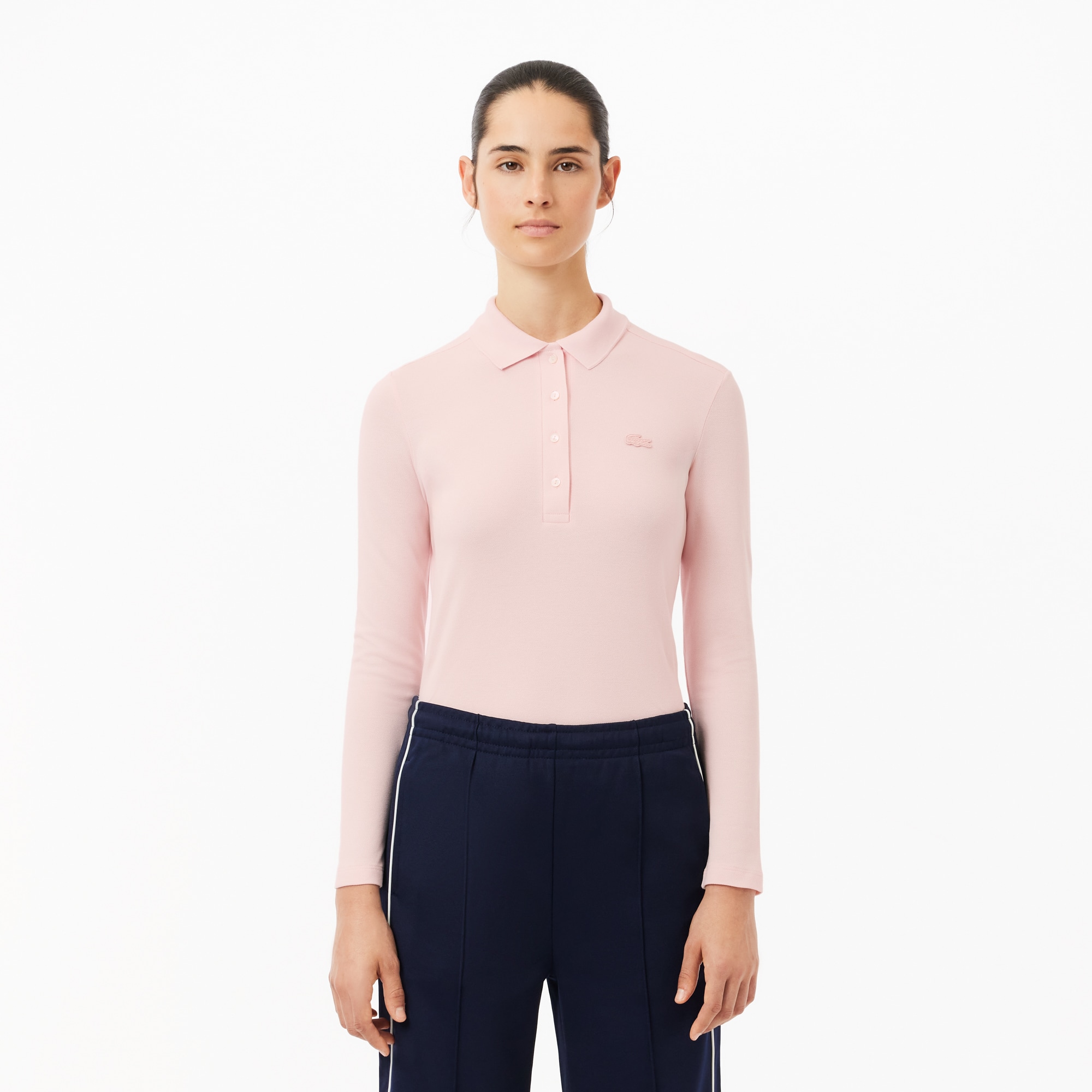 Lacoste Women's Slim Fit L.12.D Stretch Mini Piqué Polo