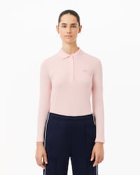 Women's Slim Fit L.12.D Stretch Mini Piqu&eacute; Polo