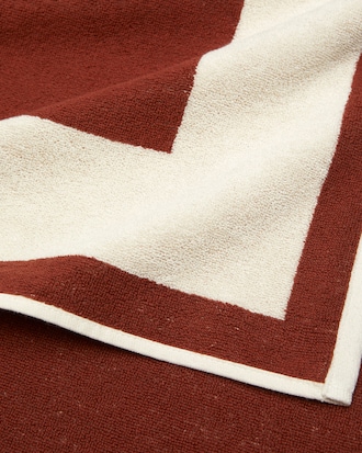 Lacoste x Sporty & Rich Beach Towel