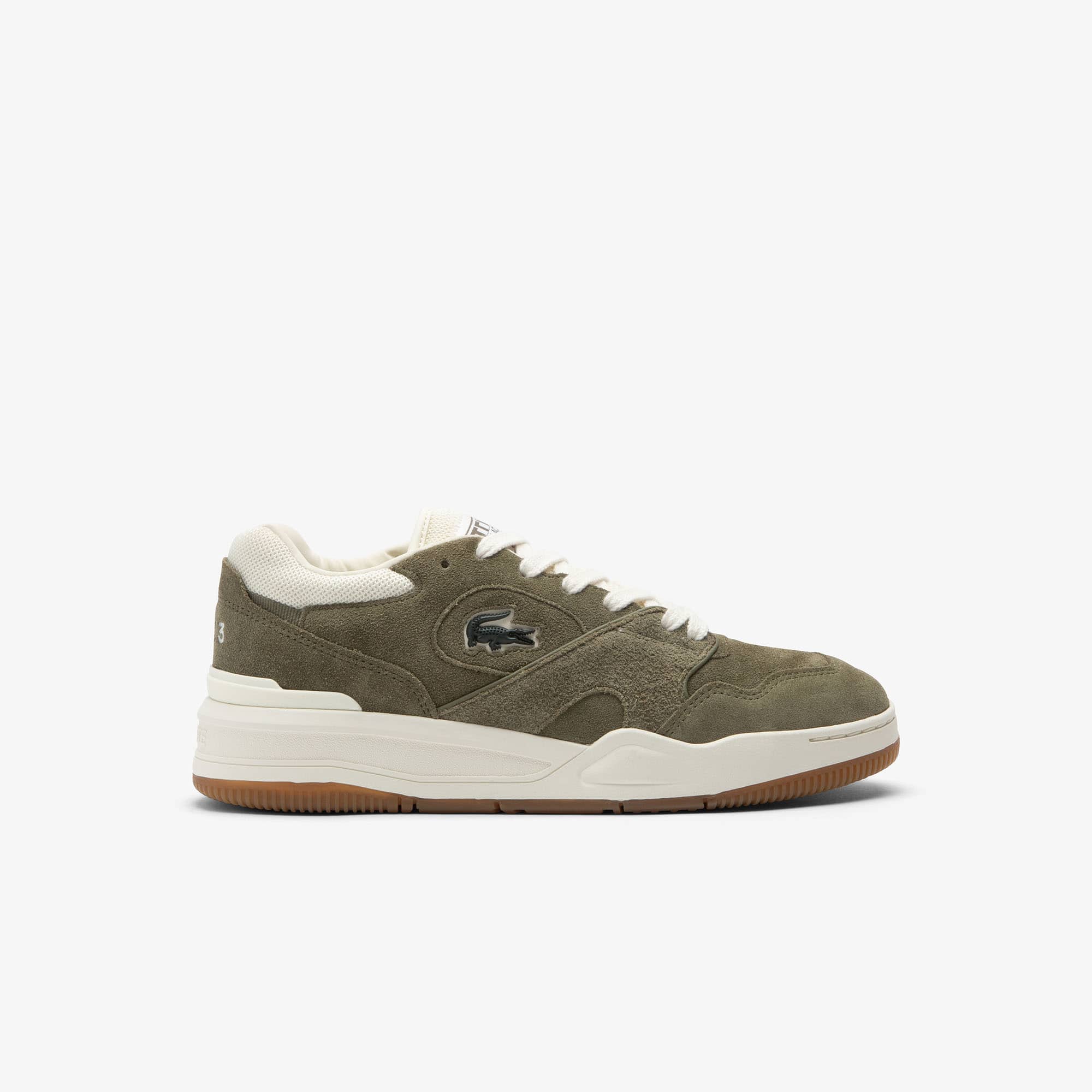 Lacoste Men's Lineshot Suede Sneakers - 11 In Green