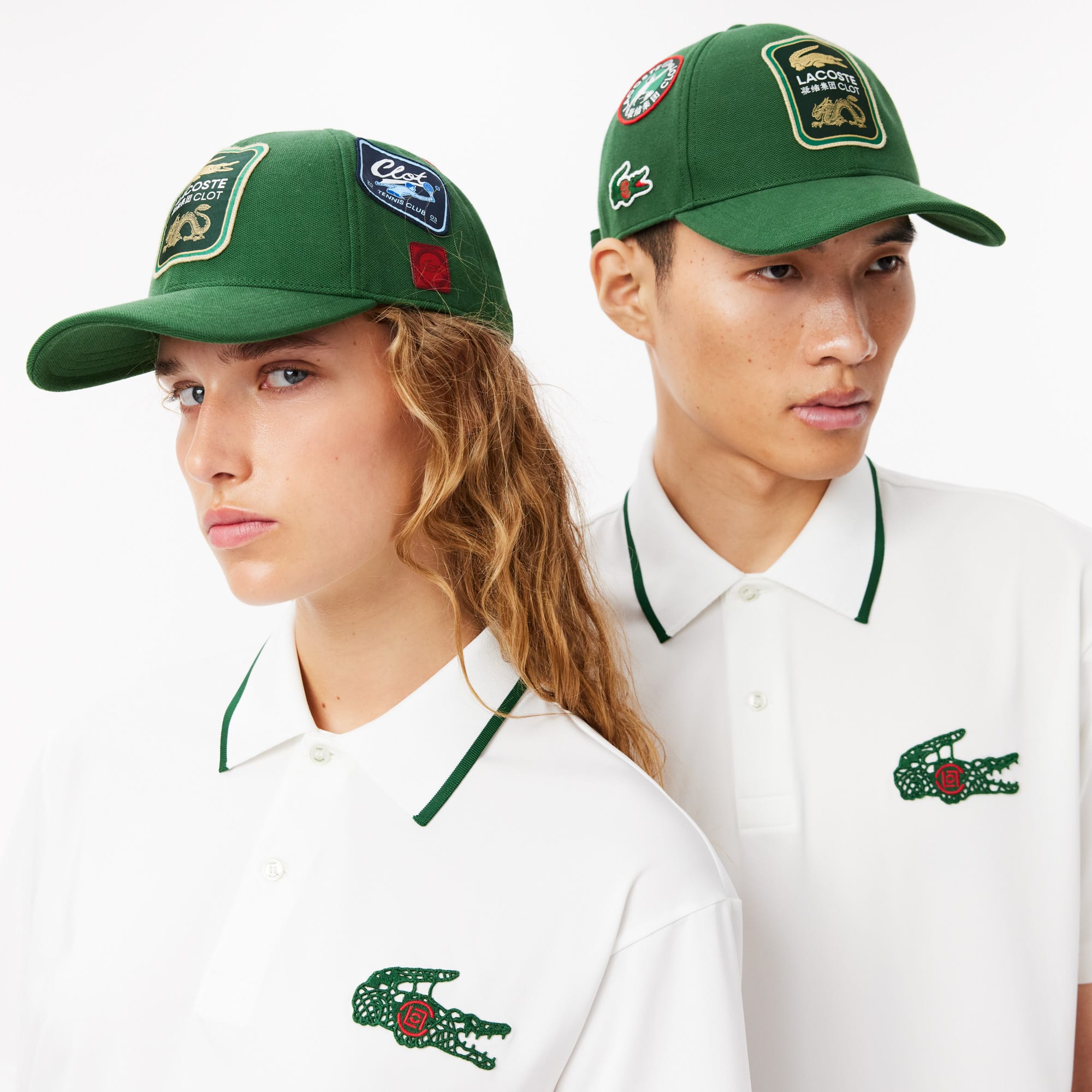 Polo × CLOT CAP Unisex Lacoste x Clot Baseball Cap - Caps & Hats - New In 2026