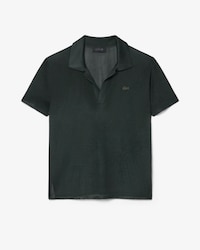 Runway Slim Fit Satin Piqu&eacute; Polo Shirt