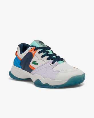 Women's T-Point Suede and Leather Sneakers