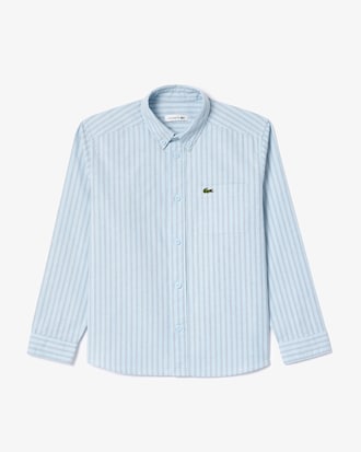 Chemise enfant avec poches contrastées