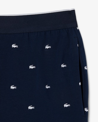 Men's Printed Cotton Pajama Bottoms