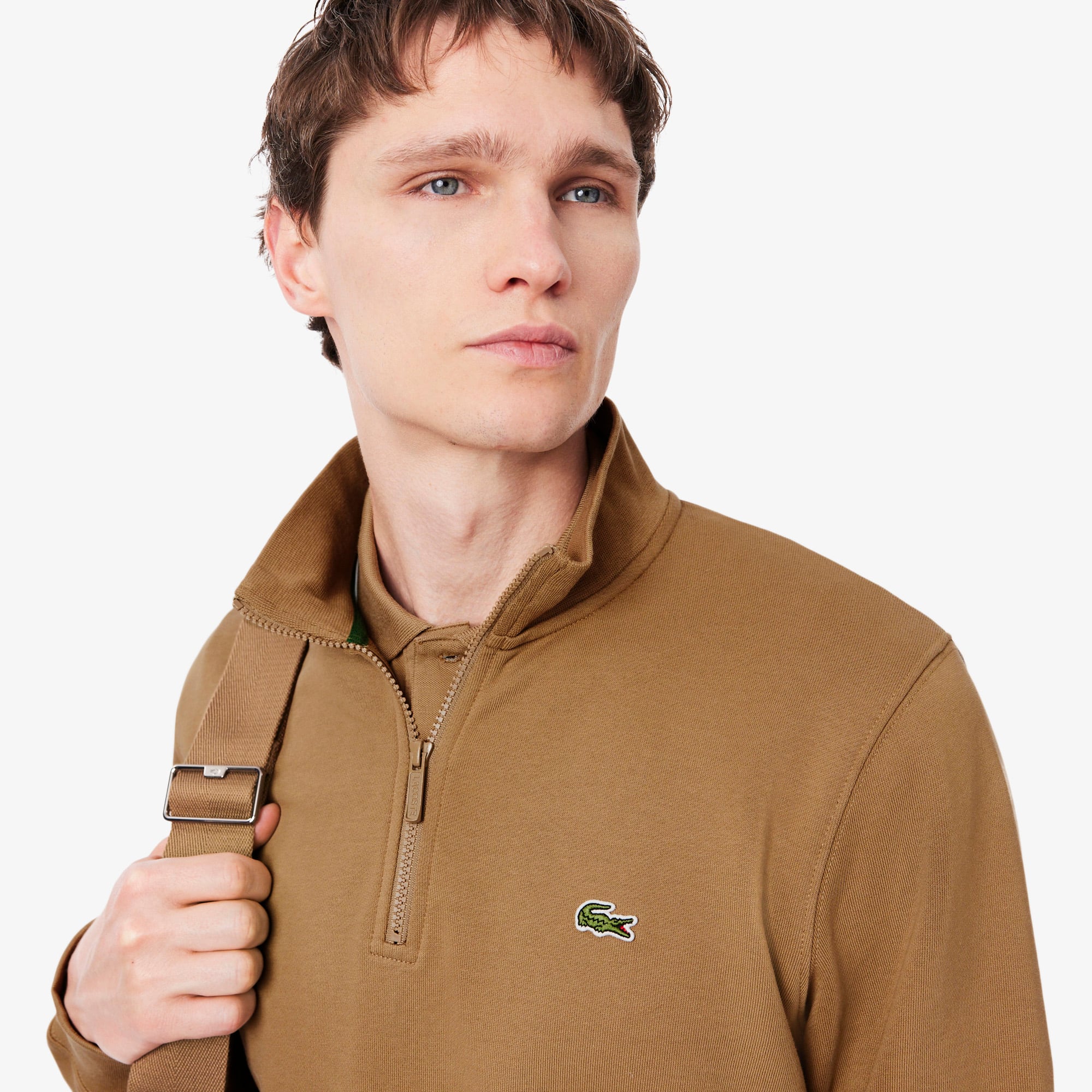 Men's Zip-Up Fleece Sweatshirt - Sweaters & Sweatshirts - New In
