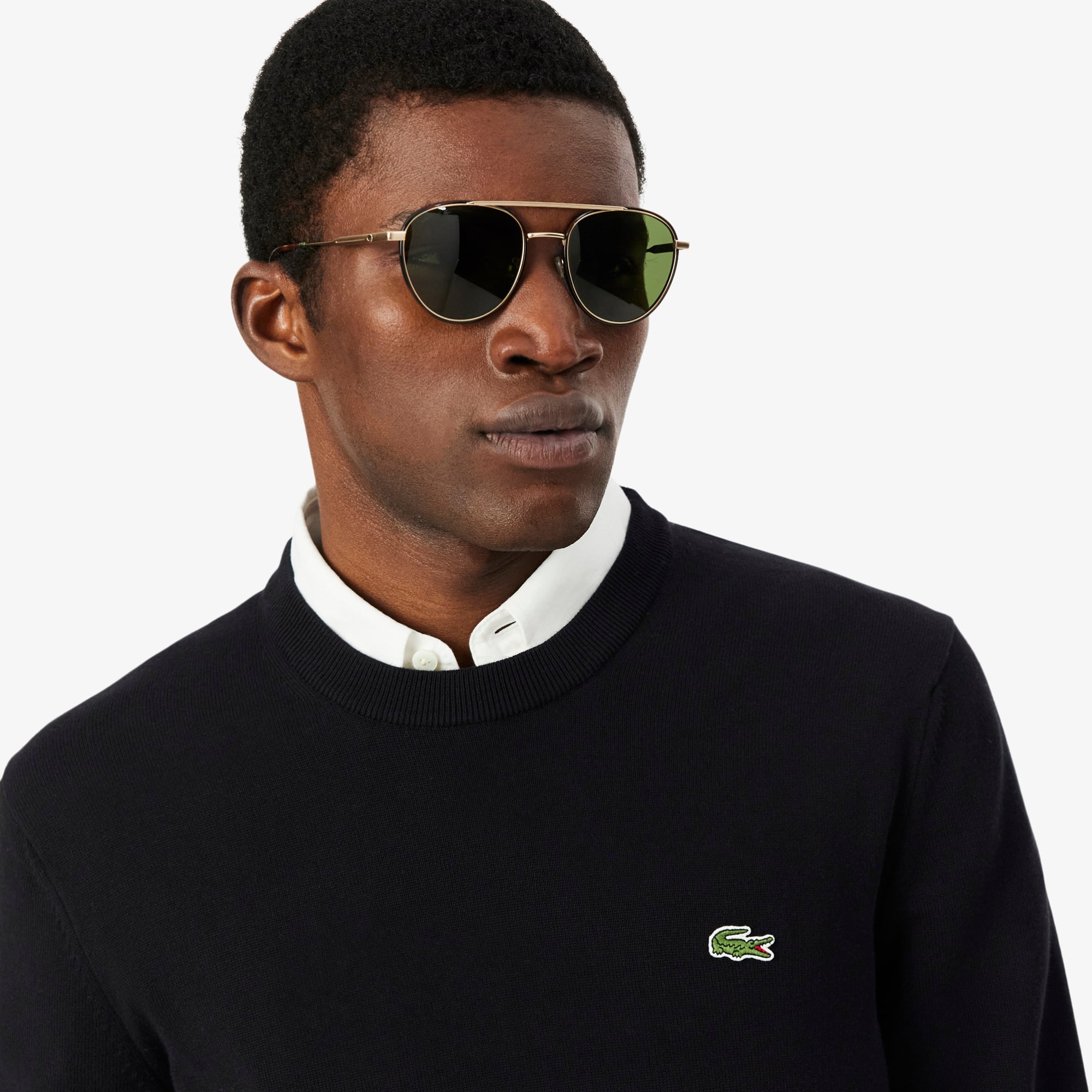 Men's Crew Neck Cotton Sweater - Sweaters & Sweatshirts - New In
