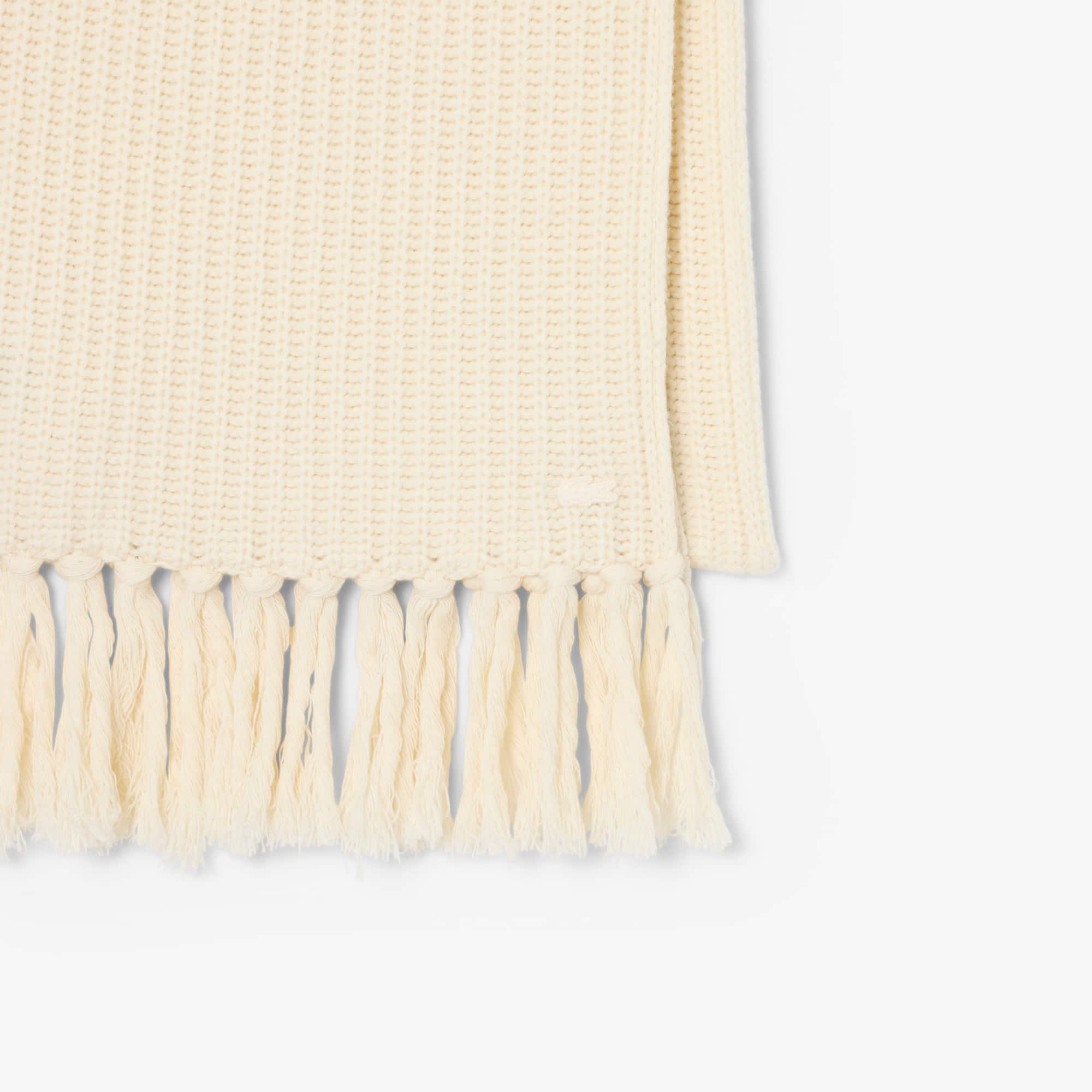 Women's Fringed Wool Scarf