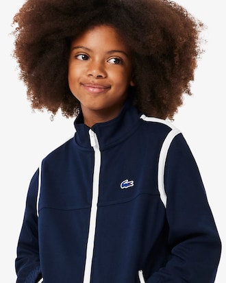 High Neck Zipped Jacket